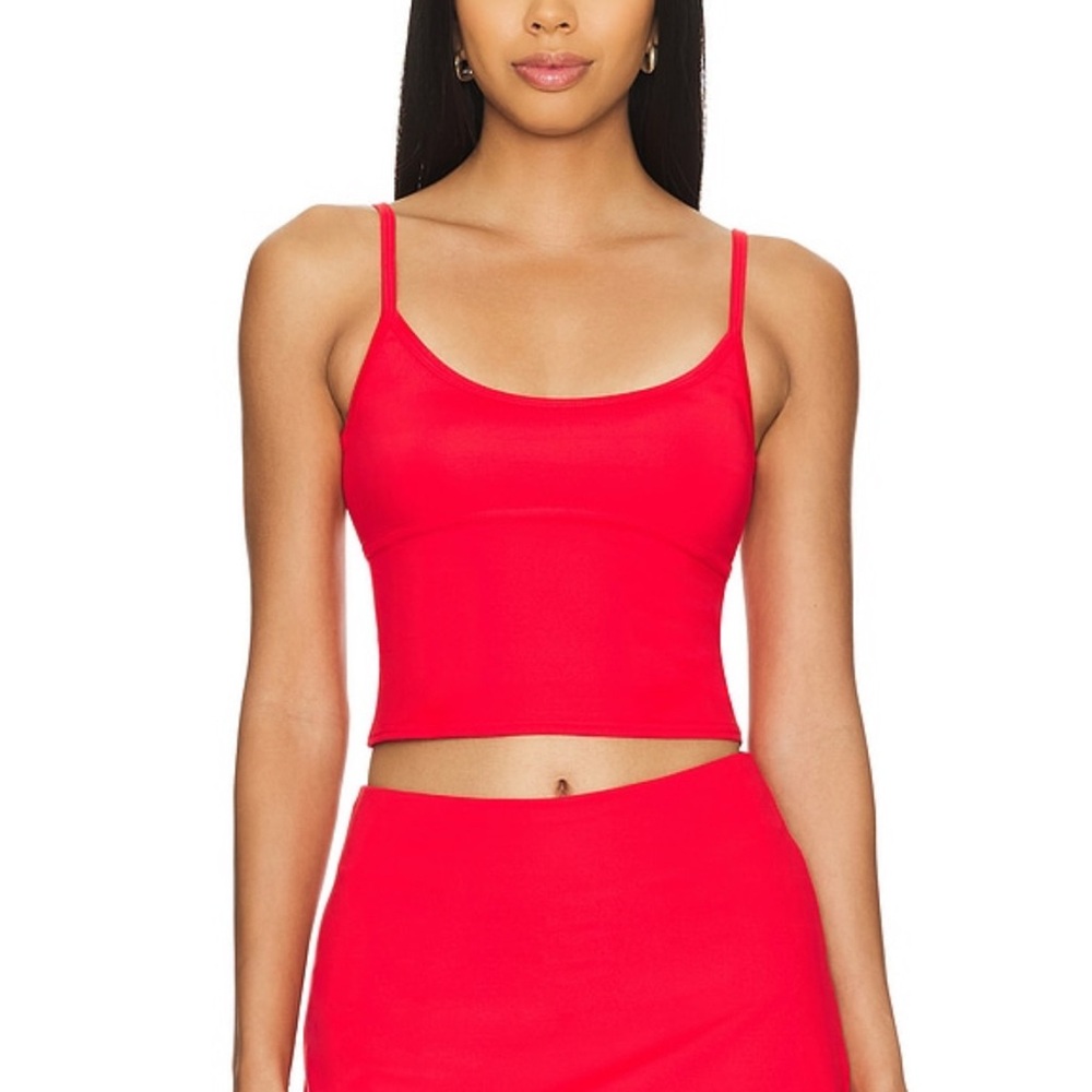 Wellbeing+beingwell Vibrant Red top with Tag